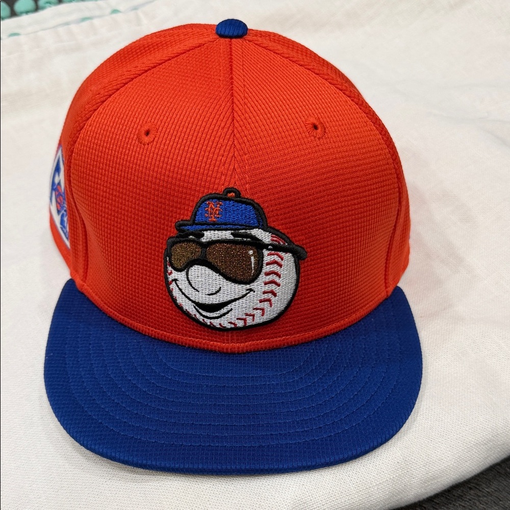 New Era Black & Orange Fitted 59FIFTY Cap